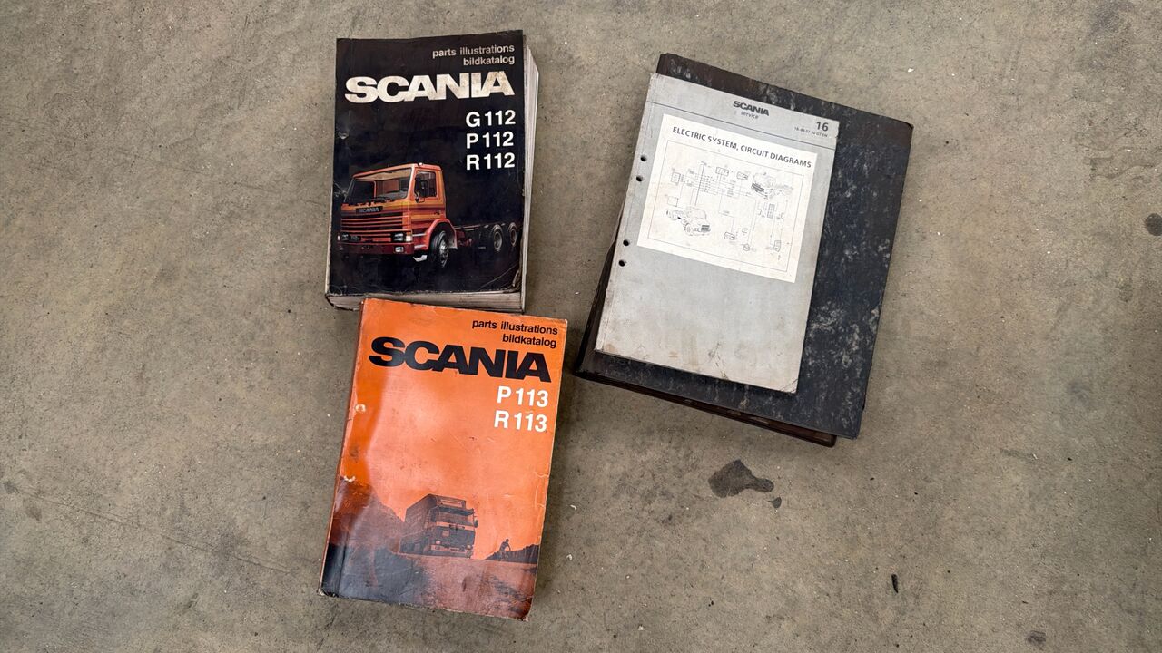 Scania Manuals Incl., G/P/R 112 & P/R 113 1 Stack) - Membangun inventaris: gambar 2 Scania Manuals Incl., G/P/R 112 & P/R 113 1 Stack) - Membangun inventaris: gambar 2