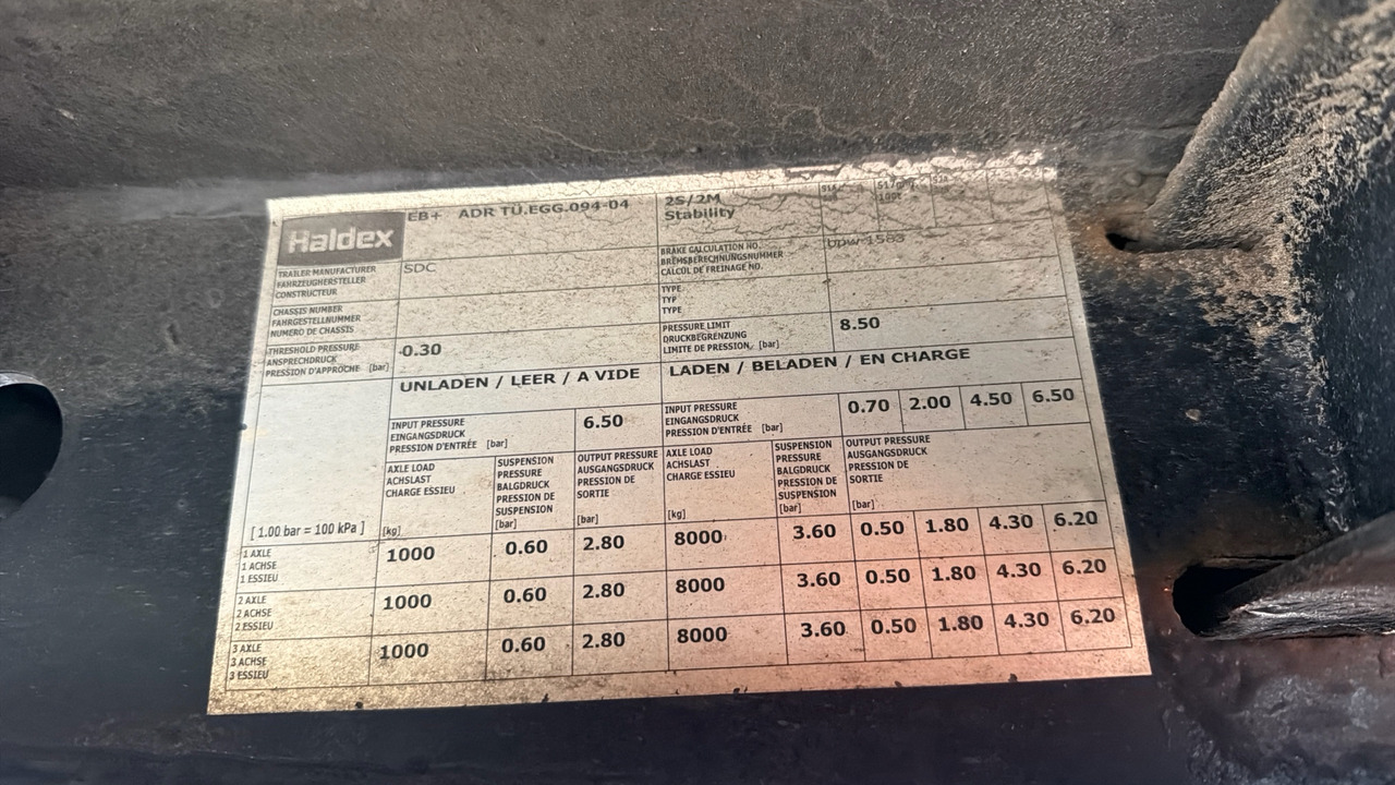 Trailer SDC CURTAINSIDE: gambar 13 Trailer SDC CURTAINSIDE: gambar 13