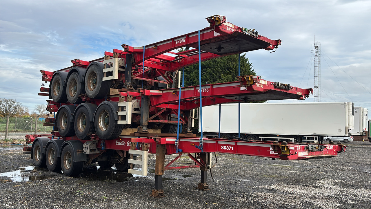 SDC SKELETAL SLIDING - STACK OF 3 - Trailer: gambar 1 SDC SKELETAL SLIDING - STACK OF 3 - Trailer: gambar 1
