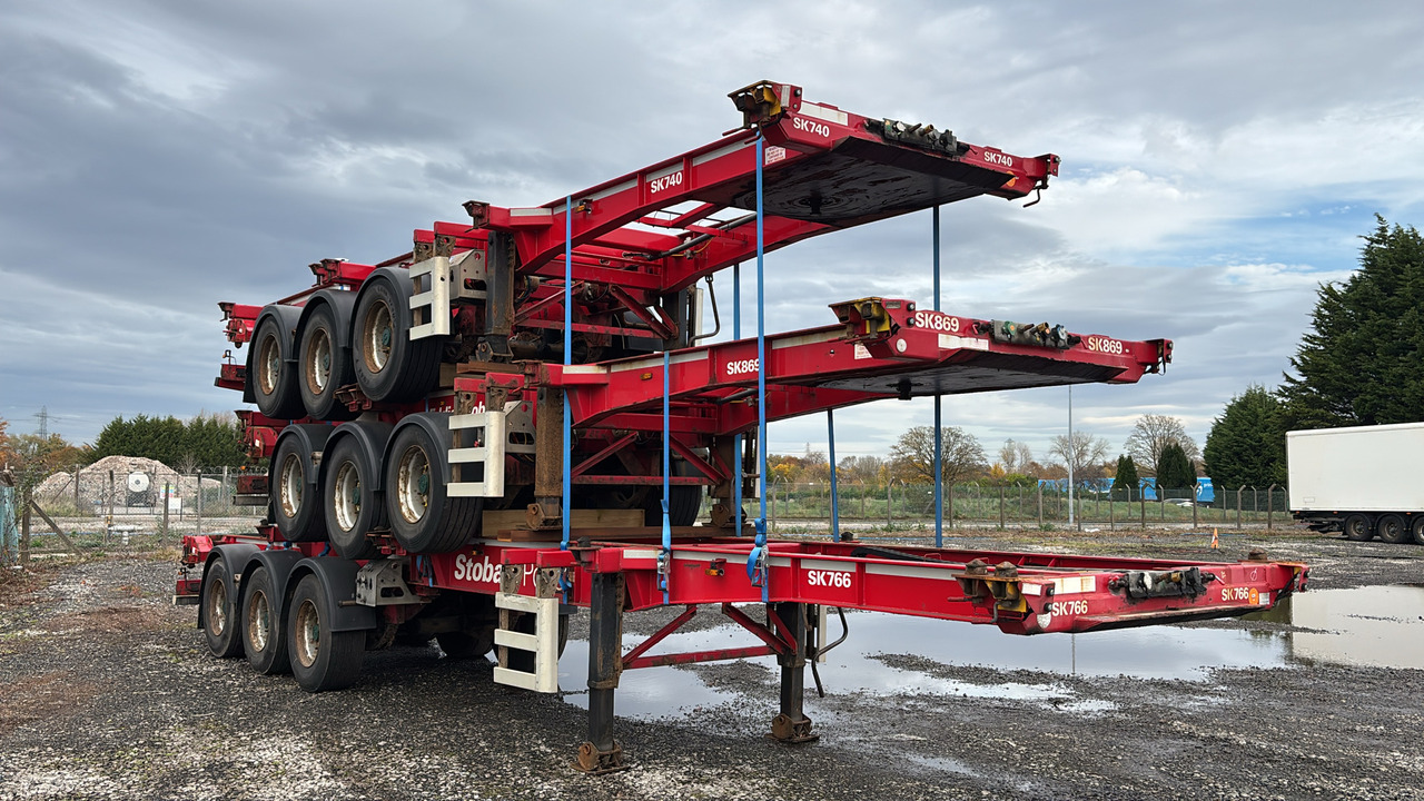 SDC SKELETAL SLIDING - STACK OF 3 - Trailer: gambar 1 SDC SKELETAL SLIDING - STACK OF 3 - Trailer: gambar 1
