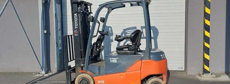 Toyota 8FBMT16 - Forklift listrik: gambar 1 Toyota 8FBMT16 - Forklift listrik: gambar 1