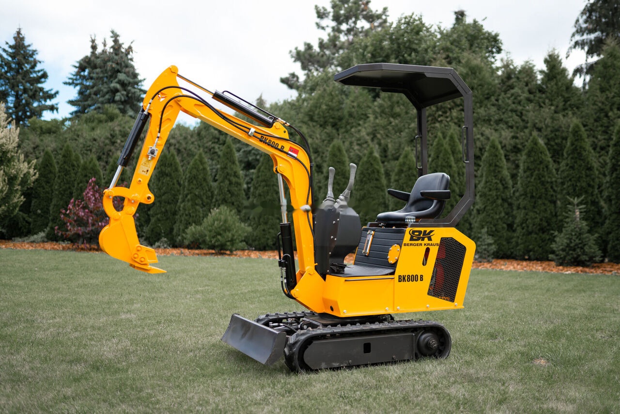 Berger Kraus BK800B Nowa minikoparka Mini excavator - Ekskavator mini: gambar 1 Berger Kraus BK800B Nowa minikoparka Mini excavator - Ekskavator mini: gambar 1