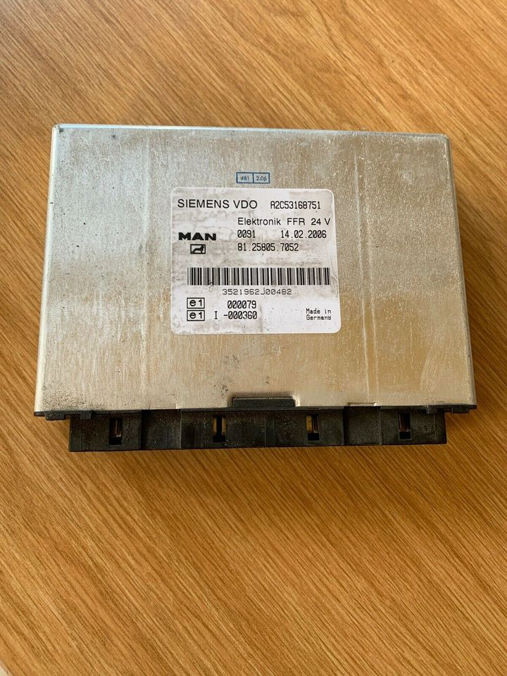 ELEKTRONIK FFR SIEMENS VDO Steuergerät MAN Nr. 81258057052 - ECU untuk Truk: gambar 1 ELEKTRONIK FFR SIEMENS VDO Steuergerät MAN Nr. 81258057052 - ECU untuk Truk: gambar 1