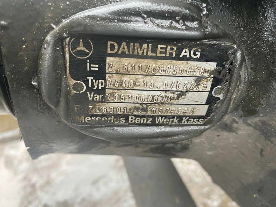 Hinterachse Mercedes Actros MP4 - As roda belakang untuk Truk: gambar 5 Hinterachse Mercedes Actros MP4 - As roda belakang untuk Truk: gambar 5