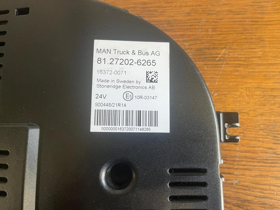 MAN EU6 Kombiinstrument / Tacho 81.27202-6265 - Dasbor untuk Truk: gambar 3 MAN EU6 Kombiinstrument / Tacho 81.27202-6265 - Dasbor untuk Truk: gambar 3