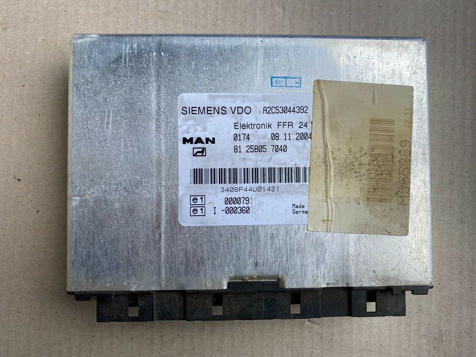 MAN FFR SIEMENS VDO Steuergerät 81.25805.7040 - ECU untuk Truk: gambar 1 MAN FFR SIEMENS VDO Steuergerät 81.25805.7040 - ECU untuk Truk: gambar 1