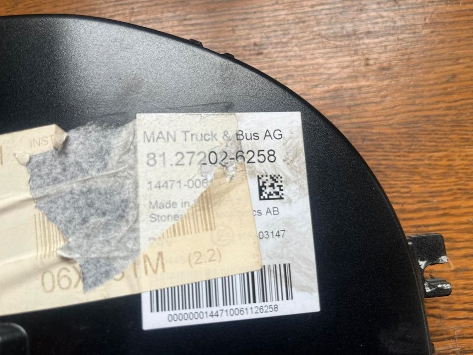 MAN Kombiinstrument Tacho 81272026258 - Dasbor untuk Truk: gambar 2 MAN Kombiinstrument Tacho 81272026258 - Dasbor untuk Truk: gambar 2