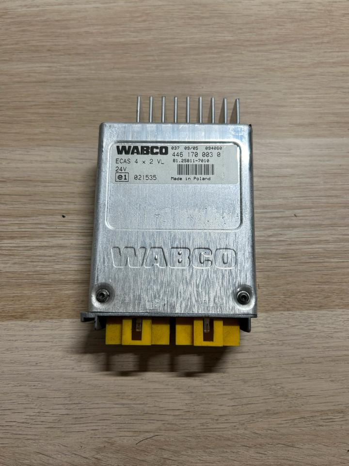 MAN WABCO ECAS 4*2 VL Steuergerät 81.25811-7010 - ECU untuk Truk: gambar 4 MAN WABCO ECAS 4*2 VL Steuergerät 81.25811-7010 - ECU untuk Truk: gambar 4