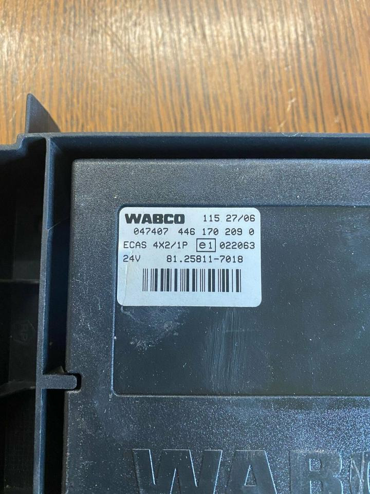 MAN WABCO Steuergerät ECAS 4*2 81.25811-7018 - ECU untuk Truk: gambar 2 MAN WABCO Steuergerät ECAS 4*2 81.25811-7018 - ECU untuk Truk: gambar 2