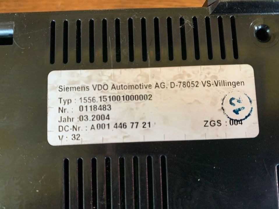 Mercedes Atego 1 Kombiinstrument Tacho A 001 446 77 21 - Dasbor untuk Truk: gambar 2 Mercedes Atego 1 Kombiinstrument Tacho A 001 446 77 21 - Dasbor untuk Truk: gambar 2