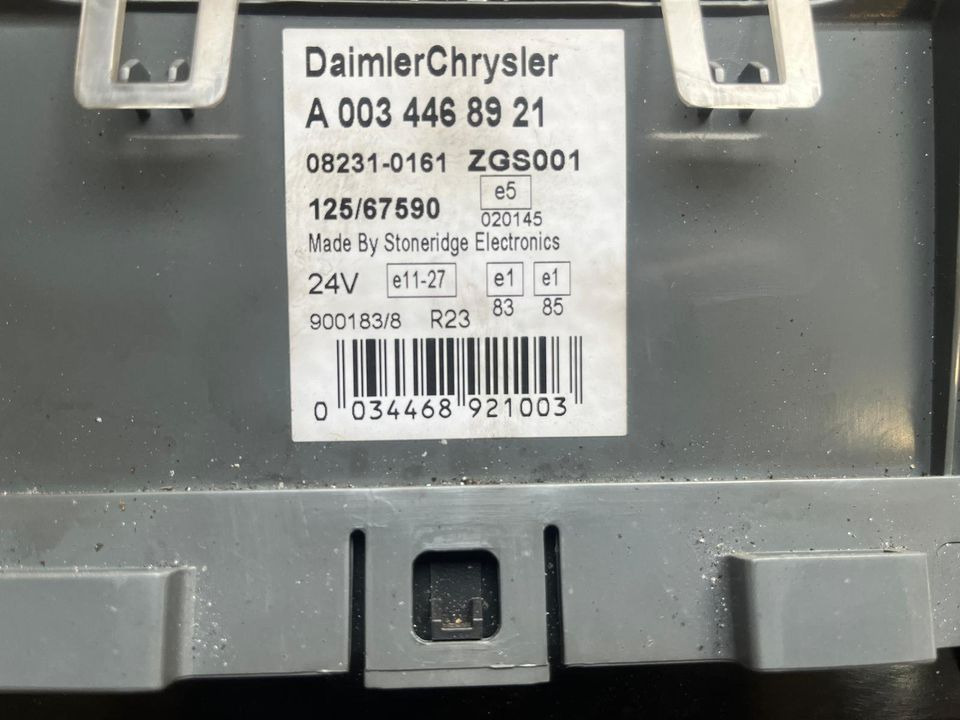 Mercedes Atego Kombiinstrument / Tacho A0034468921 - Dasbor untuk Truk: gambar 2 Mercedes Atego Kombiinstrument / Tacho A0034468921 - Dasbor untuk Truk: gambar 2