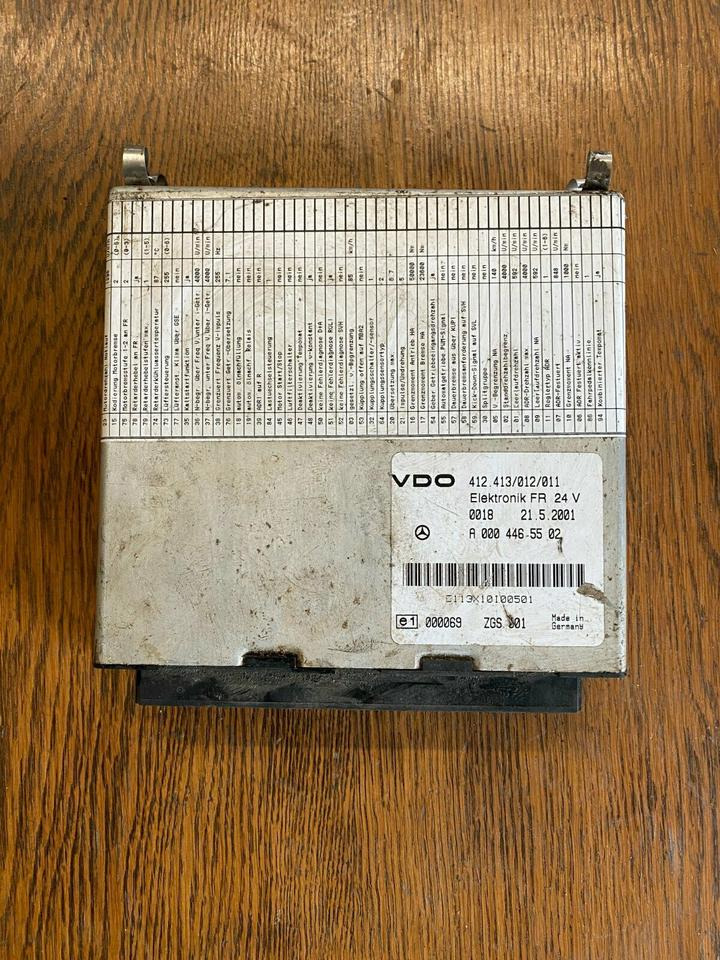 Mercedes Atego VDO Elektronik FR Steuergerät A 000 446 55 02 - ECU untuk Truk: gambar 1 Mercedes Atego VDO Elektronik FR Steuergerät A 000 446 55 02 - ECU untuk Truk: gambar 1