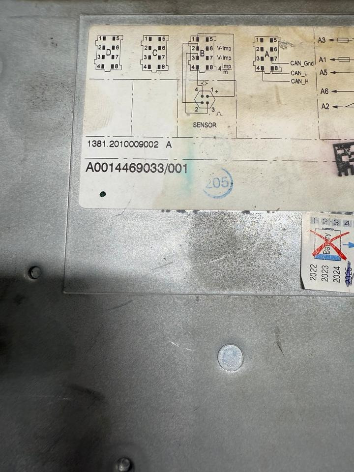 Mercedes Benz Actros MP4 VDO Tachograph A0014469033 - Tachographs: gambar 5 Mercedes Benz Actros MP4 VDO Tachograph A0014469033 - Tachographs: gambar 5