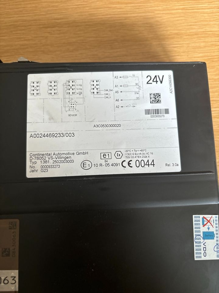Mercedes-Benz Tachograph A0024469233 - Tachographs untuk Truk: gambar 3 Mercedes-Benz Tachograph A0024469233 - Tachographs untuk Truk: gambar 3