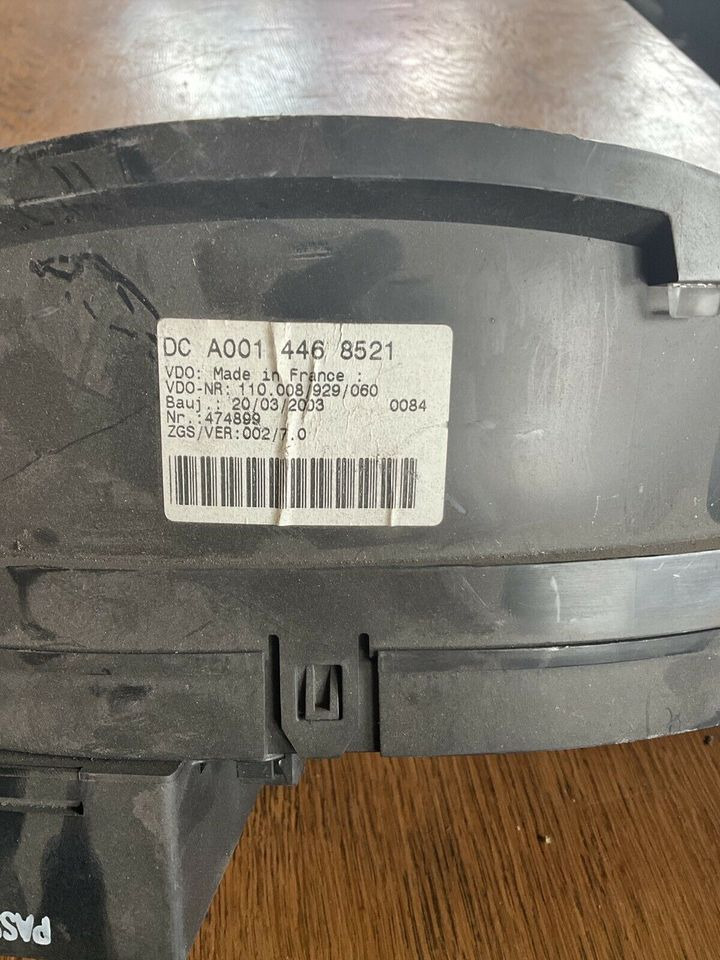 Mercedes Sprinter Kombiinstrument Tacho A0014468521 - Tachographs untuk Truk: gambar 2 Mercedes Sprinter Kombiinstrument Tacho A0014468521 - Tachographs untuk Truk: gambar 2