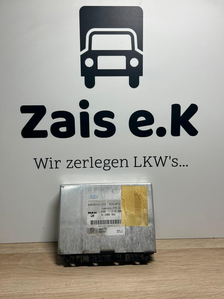 MAN Siemens VDO Elektronik FFR Steuergerät 81.25805.7052 - Suku cadang: gambar 1 MAN Siemens VDO Elektronik FFR Steuergerät 81.25805.7052 - Suku cadang: gambar 1