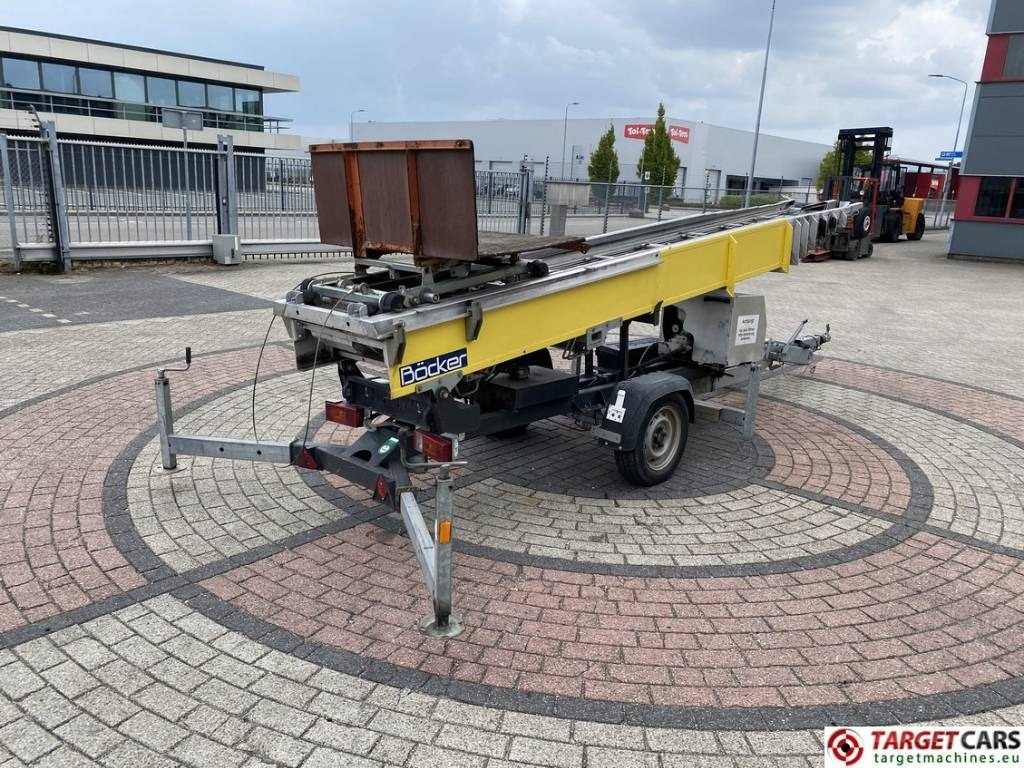 Platform pengangkat Böcker Boecker HD24/0-7 Material Trailer Lift 2320cm: gambar 5
