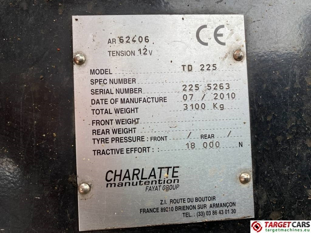 Leasing Charlatte TD225 Diesel Tow Truck Tractor 18T capacity  Charlatte TD225 Diesel Tow Truck Tractor 18T capacity: gambar 11