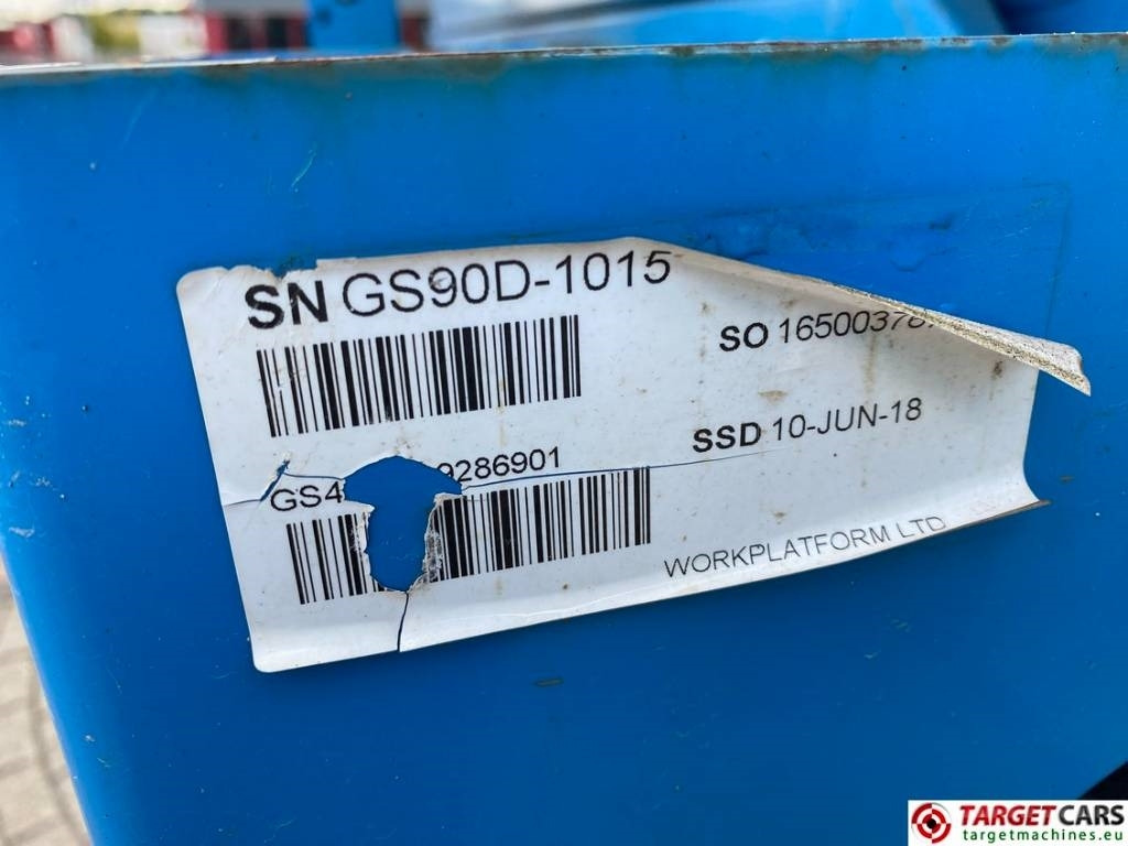 Leasing Genie GS-4390 RT LPG Scissor 4x4 Work Lift 1511cm  Genie GS-4390 RT LPG Scissor 4x4 Work Lift 1511cm: gambar 30