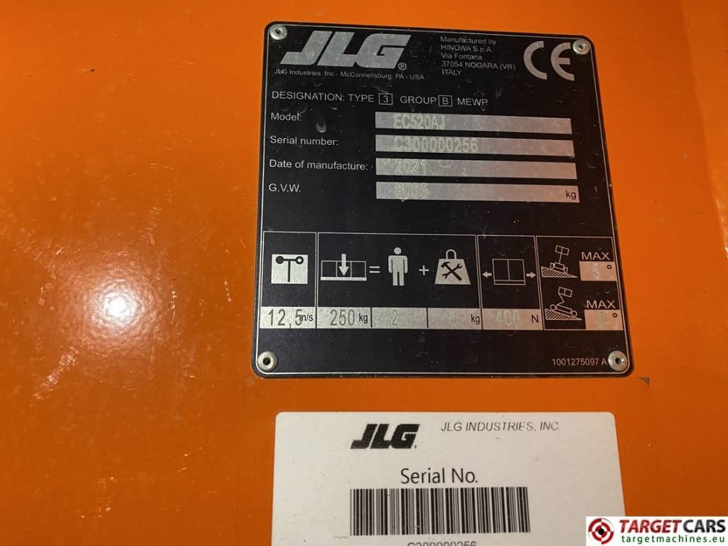 Boom artikulasi JLG EC520AJ Electric Articulated Boom Work Lift 1800cm: gambar 10