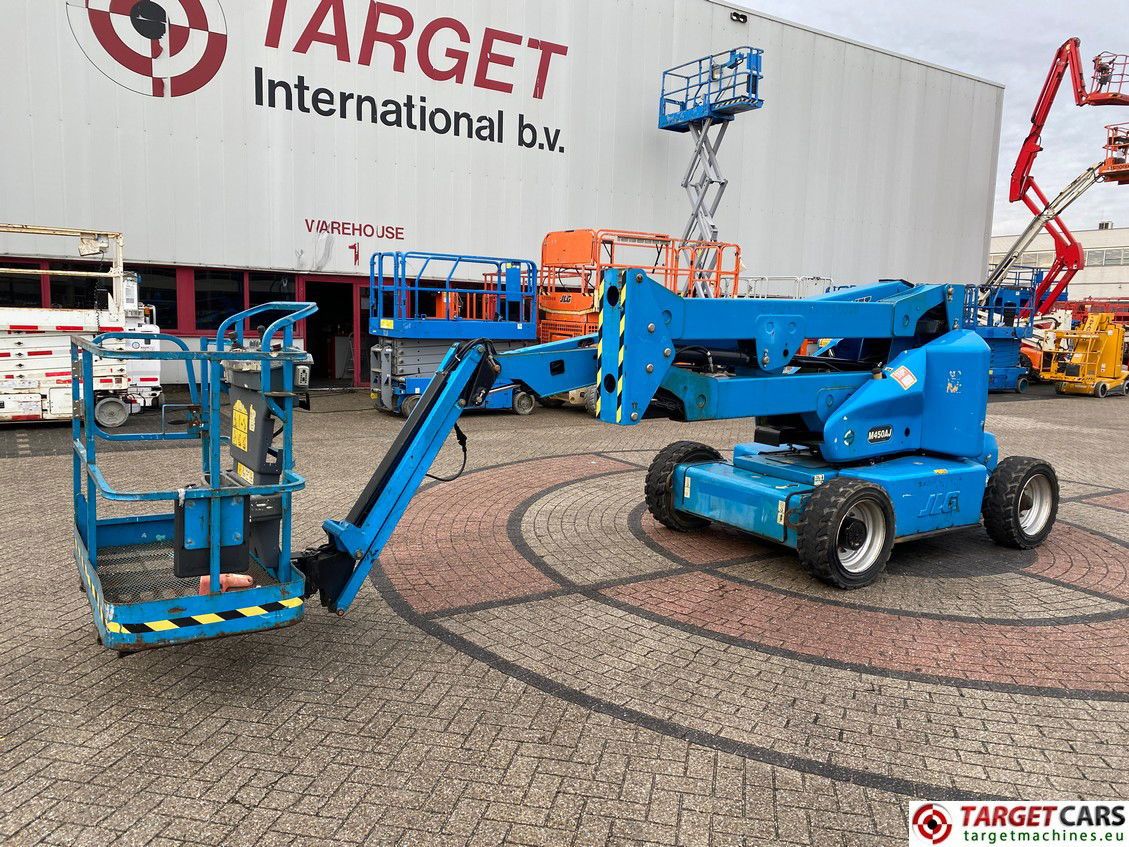 JLG M450AJ ARTICULATED ELECTRIC BOOM WORKLIFT W/JIB 2012 1572CM 1254HRS - Boom artikulasi: gambar 1 JLG M450AJ ARTICULATED ELECTRIC BOOM WORKLIFT W/JIB 2012 1572CM 1254HRS - Boom artikulasi: gambar 1