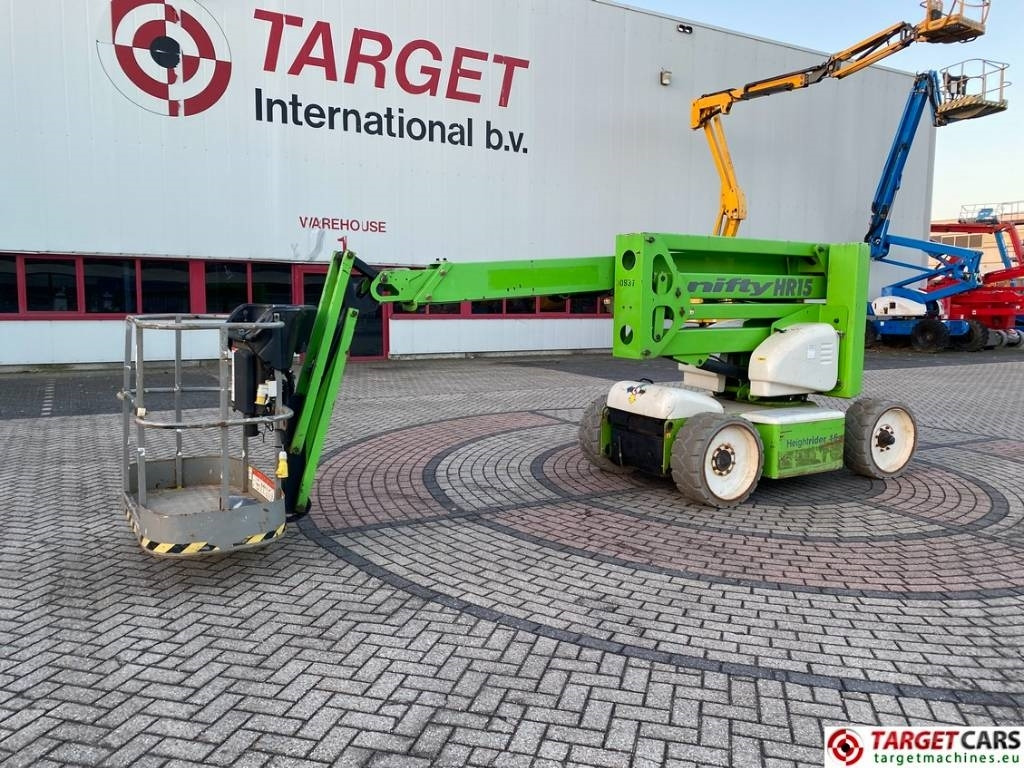 Niftylift HR15NDE HyBrid Articulated Boom Work Lift 1550cm - Boom artikulasi: gambar 1 Niftylift HR15NDE HyBrid Articulated Boom Work Lift 1550cm - Boom artikulasi: gambar 1