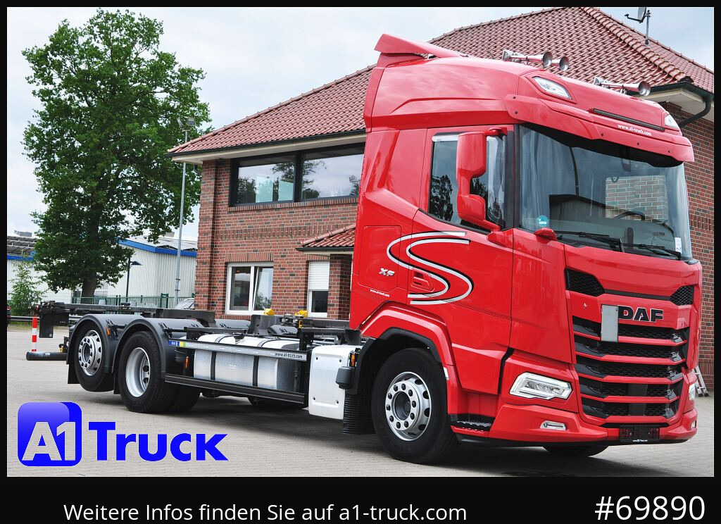 DAF XF 480, BDF, 7,45, 7,82, Lift-Lenkachse, - Pengangkut kontainer/ Container truck: gambar 1 DAF XF 480, BDF, 7,45, 7,82, Lift-Lenkachse, - Pengangkut kontainer/ Container truck: gambar 1