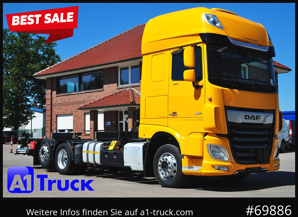 DAF XF 480, MultiBDF, 7,45, Standklima, LBW, - Pengangkut kontainer/ Container truck: gambar 1 DAF XF 480, MultiBDF, 7,45, Standklima, LBW, - Pengangkut kontainer/ Container truck: gambar 1