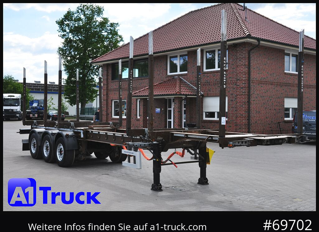 DOLL H3L-14XL Holz Tele, Lenkachse 280 tkm. - Semi-trailer pengangkut kayu: gambar 1 DOLL H3L-14XL Holz Tele, Lenkachse 280 tkm. - Semi-trailer pengangkut kayu: gambar 1