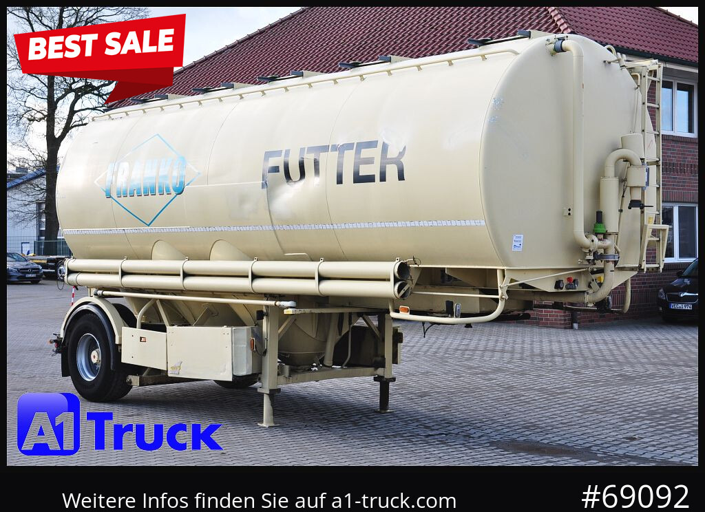 FELDBINDER Welgro, 36m³, Silo 5 Kammern, Lenkachse, - Semi trailer silo: gambar 1 FELDBINDER Welgro, 36m³, Silo 5 Kammern, Lenkachse, - Semi trailer silo: gambar 1