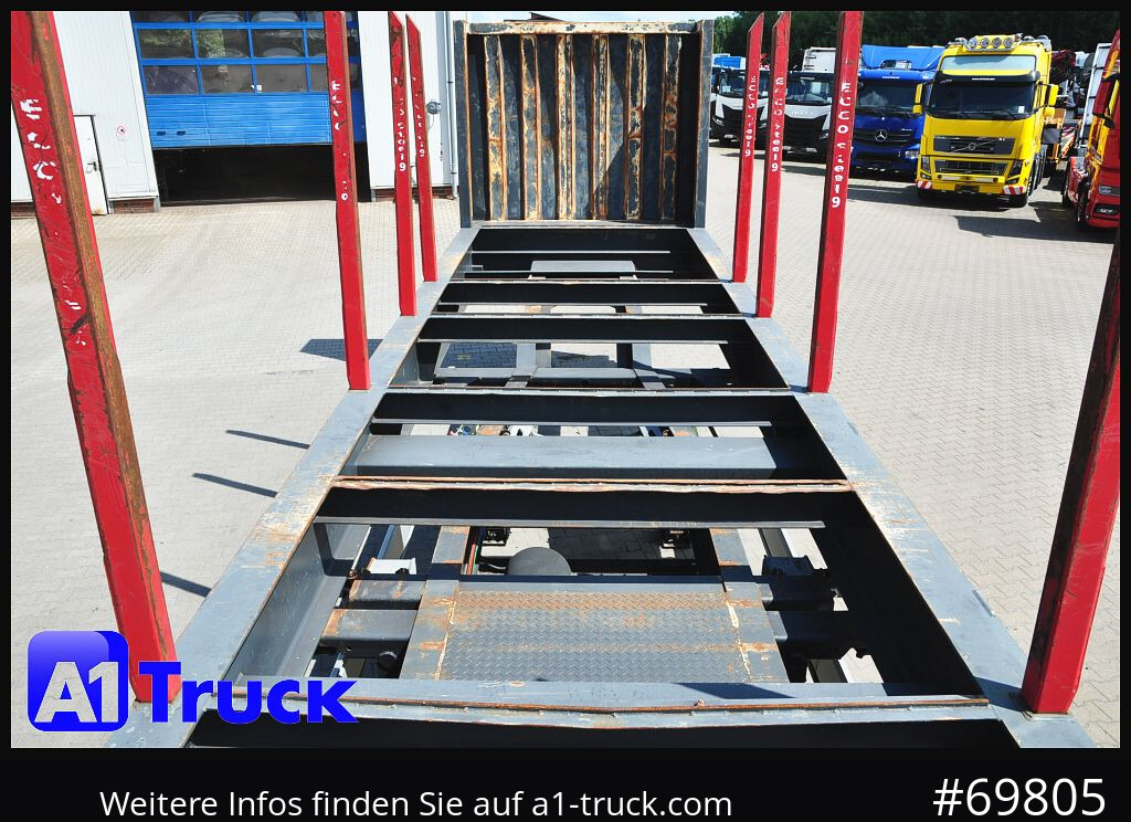 FLIEGL SDS01, Langholz, Containeraufbau, Liftachse, - Semi-trailer pengangkut kayu: gambar 2 FLIEGL SDS01, Langholz, Containeraufbau, Liftachse, - Semi-trailer pengangkut kayu: gambar 2