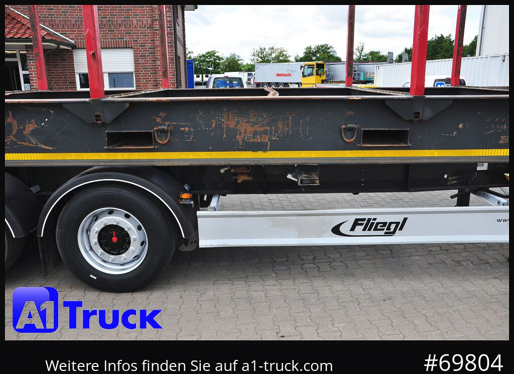 FLIEGL SDS01, Langholz, Containeraufbau, Liftachse, - Semi-trailer pengangkut kayu: gambar 5 FLIEGL SDS01, Langholz, Containeraufbau, Liftachse, - Semi-trailer pengangkut kayu: gambar 5