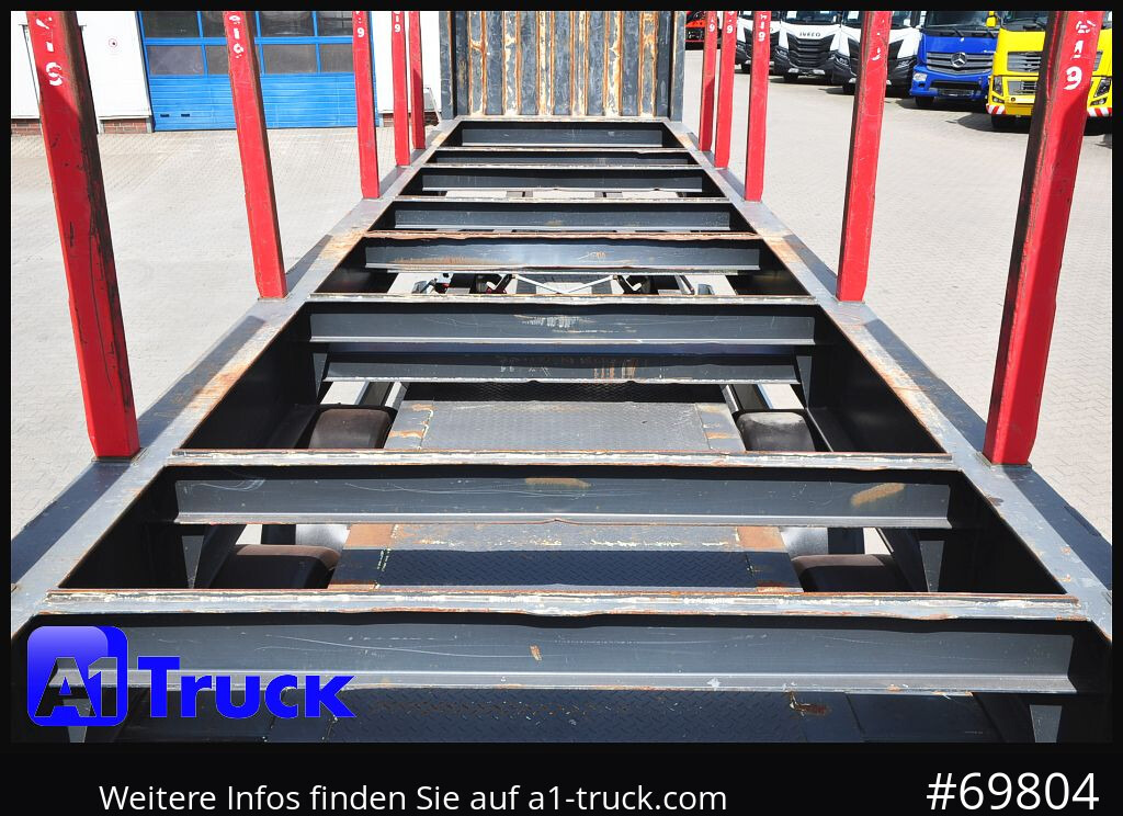 FLIEGL SDS01, Langholz, Containeraufbau, Liftachse, - Semi-trailer pengangkut kayu: gambar 3 FLIEGL SDS01, Langholz, Containeraufbau, Liftachse, - Semi-trailer pengangkut kayu: gambar 3