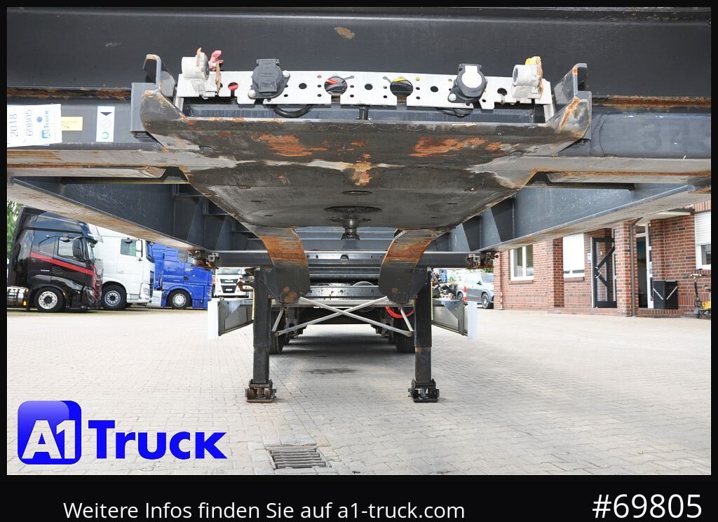 FLIEGL SDS01, Langholz, Containeraufbau, Liftachse, - Semi-trailer pengangkut kayu: gambar 5 FLIEGL SDS01, Langholz, Containeraufbau, Liftachse, - Semi-trailer pengangkut kayu: gambar 5