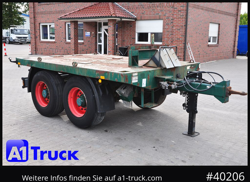 GOLDHOFER Ballast Anh. Obermaier, 18 tonnen, - Trailer flatbed: gambar 1 GOLDHOFER Ballast Anh. Obermaier, 18 tonnen, - Trailer flatbed: gambar 1