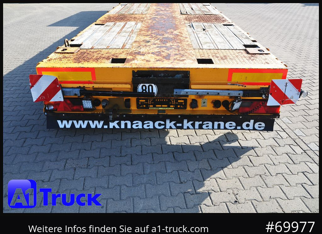 GOLDHOFER STN-3L-37, Tele Tieflader, Lenkachse, - Semi-trailer low bed: gambar 3 GOLDHOFER STN-3L-37, Tele Tieflader, Lenkachse, - Semi-trailer low bed: gambar 3
