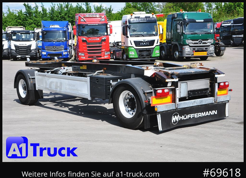 Trailer lewati HUEFFERMANN HSA 1870 Luft, BPW Alu,: gambar 11