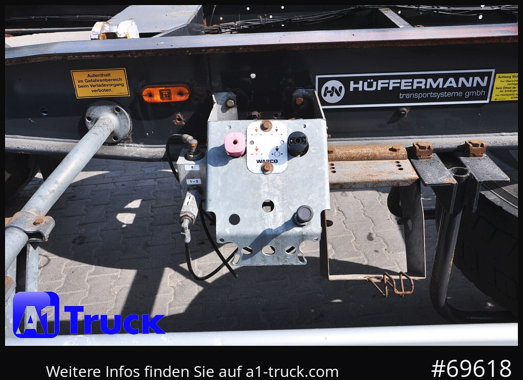 Trailer lewati HUEFFERMANN HSA 1870 Luft, BPW Alu,: gambar 6