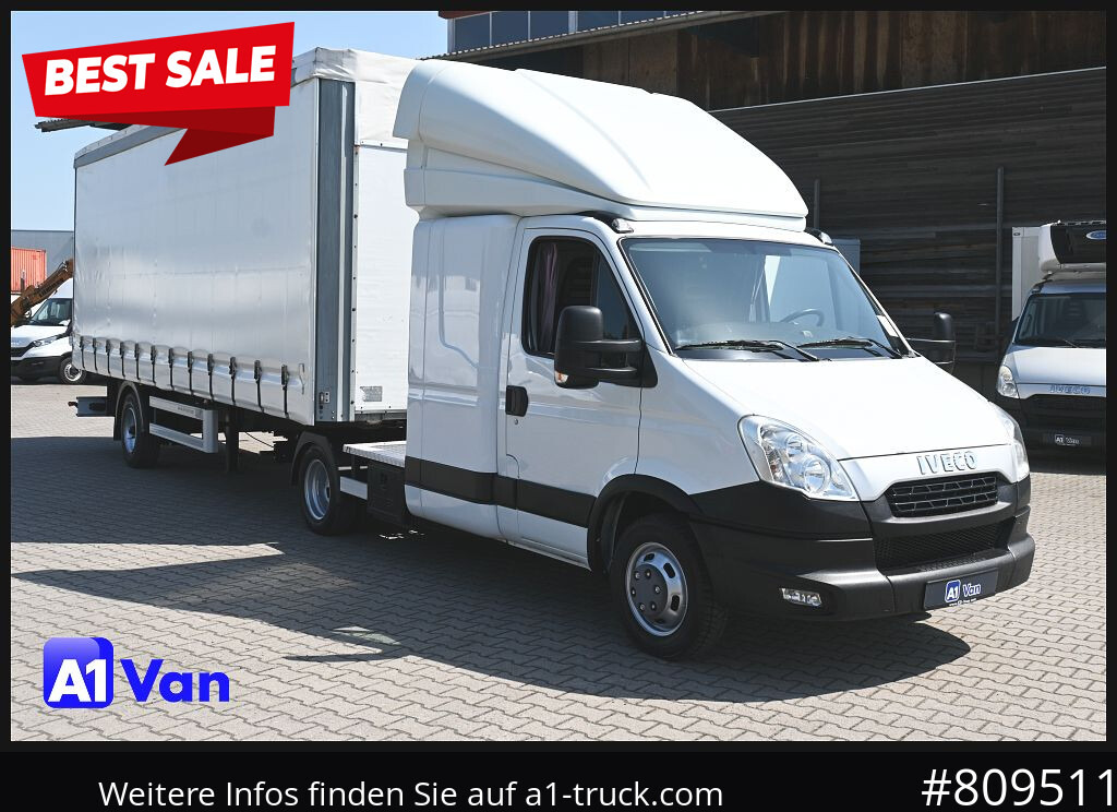 IVECO Daily 50C17 SZM, Klima, Tempomat, Schlafplatz - Van dengan terpal samping: gambar 1 IVECO Daily 50C17 SZM, Klima, Tempomat, Schlafplatz - Van dengan terpal samping: gambar 1