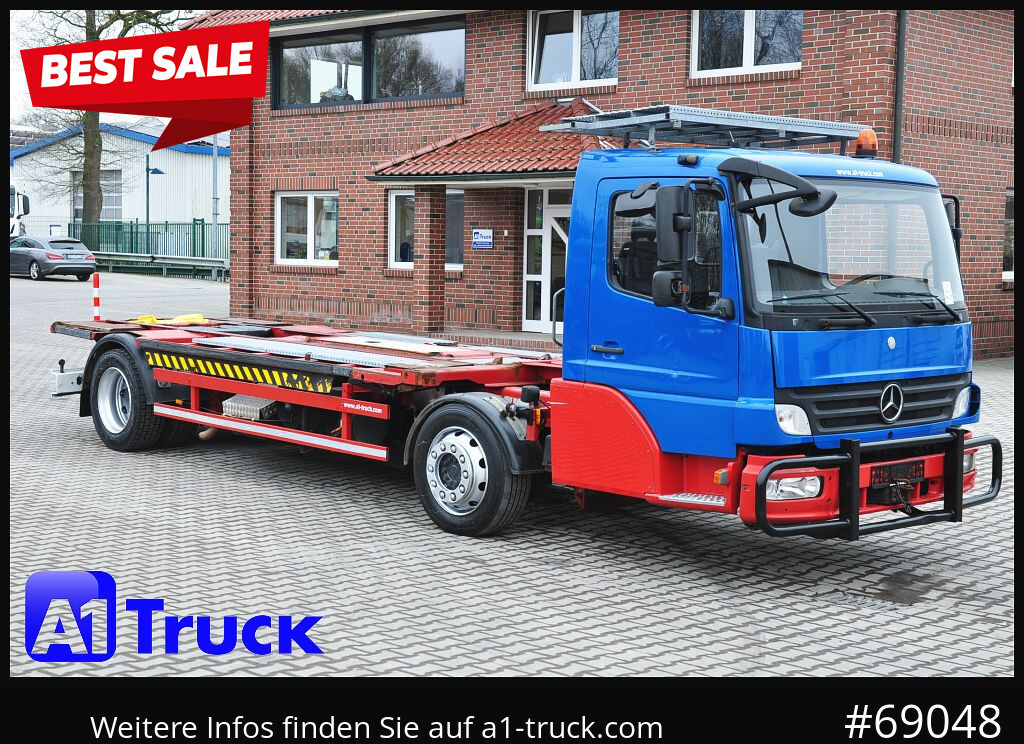 KAMAG Kamag Wiesel, Umsetzer, Rangierer, 6967 Betriebsstunden - Pengangkut kontainer/ Container truck: gambar 1 KAMAG Kamag Wiesel, Umsetzer, Rangierer, 6967 Betriebsstunden - Pengangkut kontainer/ Container truck: gambar 1