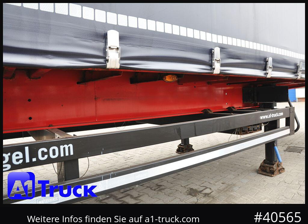 KOEGEL S 24, Tautliner, Alufelgen, Code XL, - Semi-trailer dengan terpal samping: gambar 3 KOEGEL S 24, Tautliner, Alufelgen, Code XL, - Semi-trailer dengan terpal samping: gambar 3