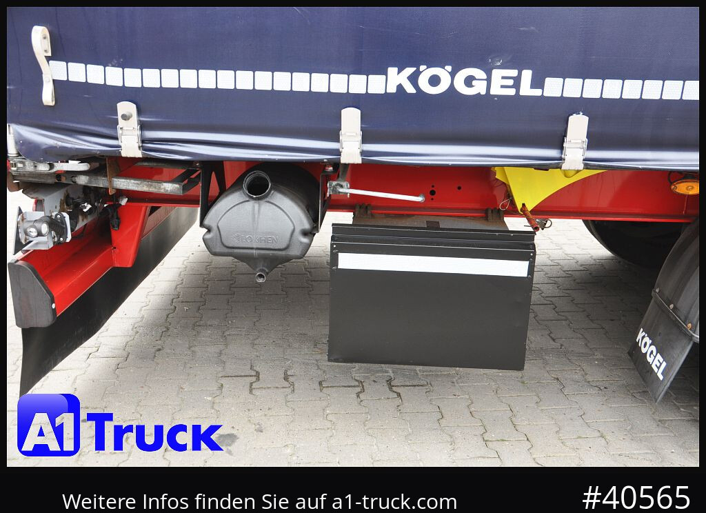 KOEGEL S 24, Tautliner, Alufelgen, Code XL, - Semi-trailer dengan terpal samping: gambar 4 KOEGEL S 24, Tautliner, Alufelgen, Code XL, - Semi-trailer dengan terpal samping: gambar 4