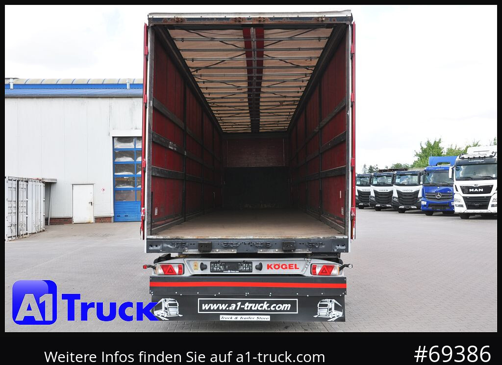 KOEGEL SN24, Tautliner, Code XL - Semi-trailer dengan terpal samping: gambar 5 KOEGEL SN24, Tautliner, Code XL - Semi-trailer dengan terpal samping: gambar 5