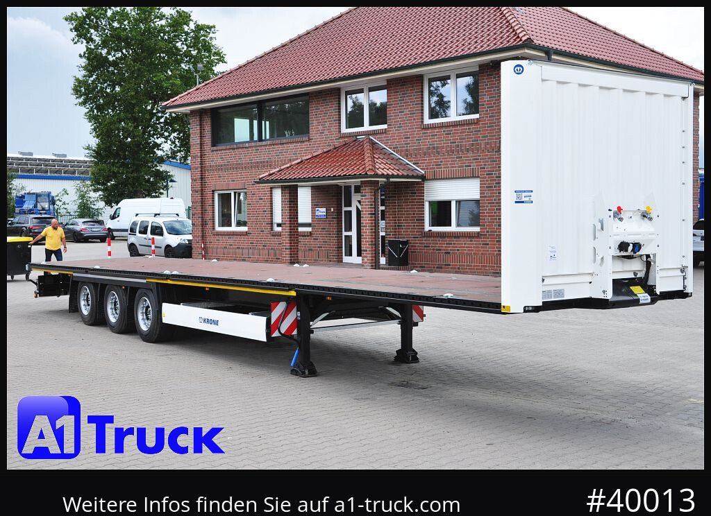 KRONE 5 x SD, Mega, Twistlock, Container, NEU - Semi-trailer flatbed: gambar 1 KRONE 5 x SD, Mega, Twistlock, Container, NEU - Semi-trailer flatbed: gambar 1