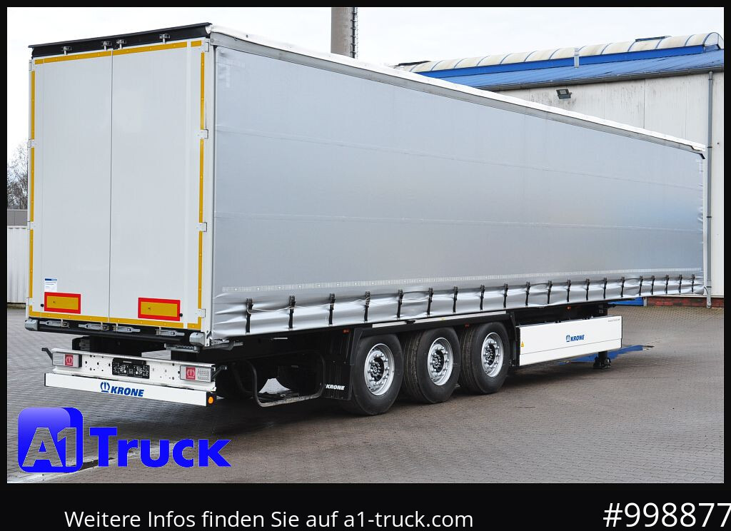 KRONE 5 x SD Tautliner, mit TPMS, NEU, sofort verfügbar, - Semi-trailer dengan terpal samping: gambar 3 KRONE 5 x SD Tautliner, mit TPMS, NEU, sofort verfügbar, - Semi-trailer dengan terpal samping: gambar 3