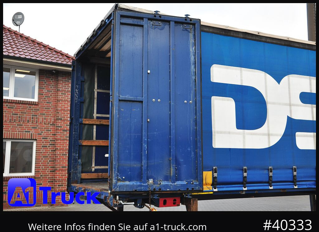 KRONE 7.45 BDF Wechselbrücke, Schiebeplane - Tukar tubuh tirai: gambar 4 KRONE 7.45 BDF Wechselbrücke, Schiebeplane - Tukar tubuh tirai: gambar 4