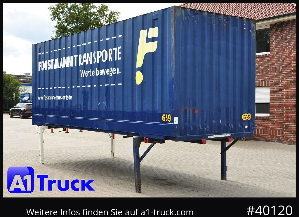 KRONE BDF 7,82 Container, 2700mm Innenhöhe, Portaltür - Kontainer pengiriman: gambar 1 KRONE BDF 7,82 Container, 2700mm Innenhöhe, Portaltür - Kontainer pengiriman: gambar 1