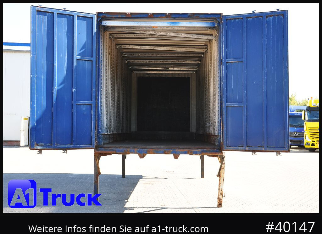 KRONE BDF 7,82 Container, 2700mm Innenhöhe, Portaltür - Kontainer pengiriman: gambar 2 KRONE BDF 7,82 Container, 2700mm Innenhöhe, Portaltür - Kontainer pengiriman: gambar 2