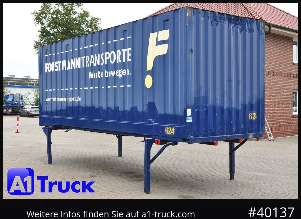 KRONE BDF 7,82 Container, 2700mm Innenhöhe, Portaltür - Kontainer pengiriman: gambar 1 KRONE BDF 7,82 Container, 2700mm Innenhöhe, Portaltür - Kontainer pengiriman: gambar 1