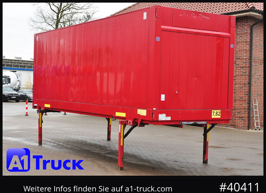 KRONE BDF 7,82 Wechselbrücke, 2680mm Innenhöhe. - Tukar tubuh box: gambar 1 KRONE BDF 7,82 Wechselbrücke, 2680mm Innenhöhe. - Tukar tubuh box: gambar 1